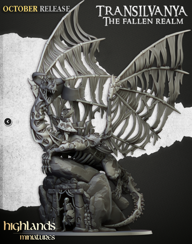 Vampire Lady on Zombie Dragon
