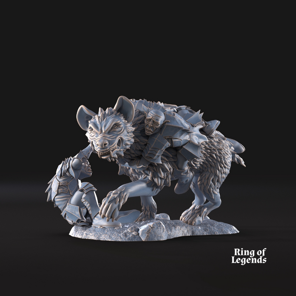 2x Wolf riders tamers - Goblins of Cave