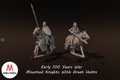 Early 100yw Mounted Knights With Great Helms