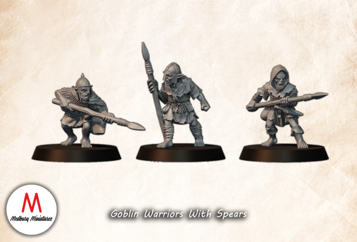 Goblin Warriors With Spears