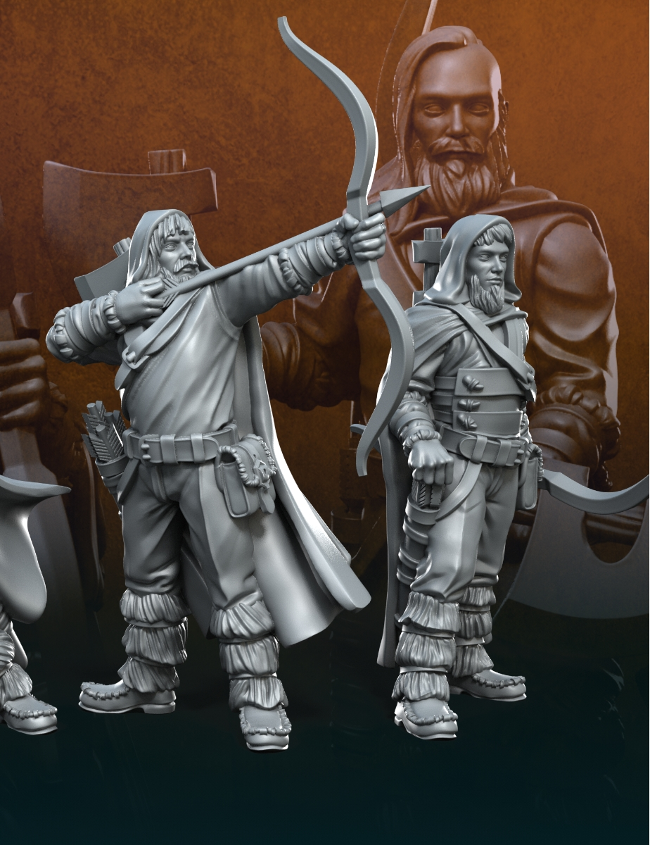 6x Bearmen on foot
