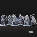 6x Galanthir Elves Sword and Shield - Galanthir Elves