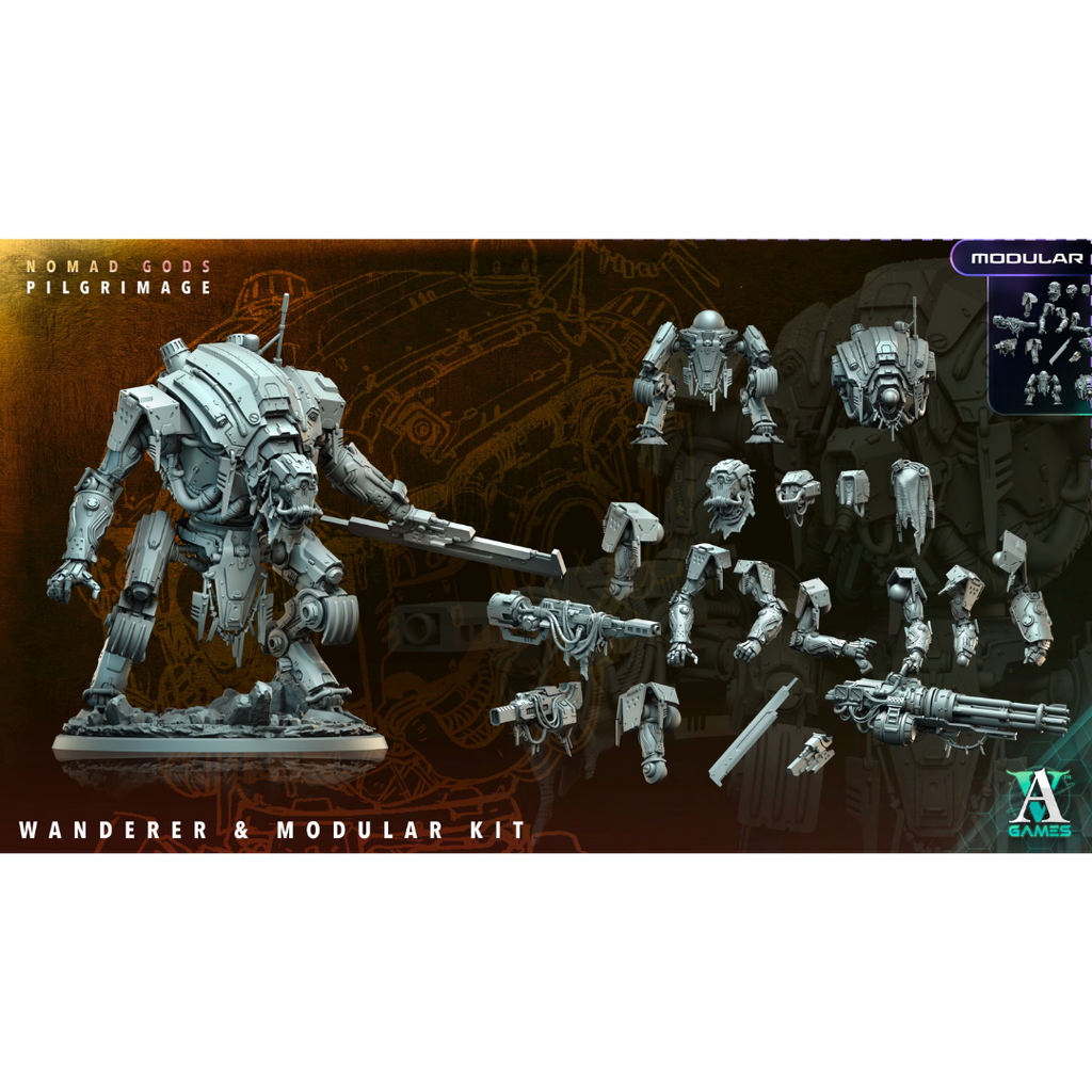 Nomad Gods - Nomad Wanderer (Modular Kit)