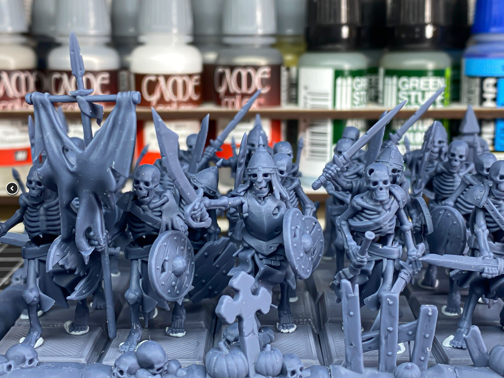 Skeleton Warriors with Swords Unit