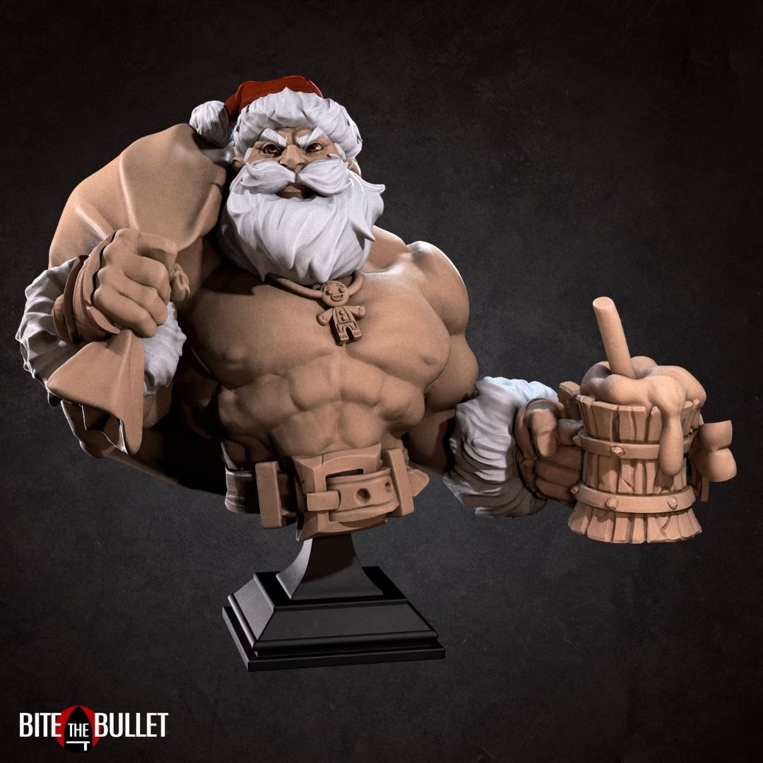 Christmas Town - Klaus the Sexy Santa (Bust) (Pinup)