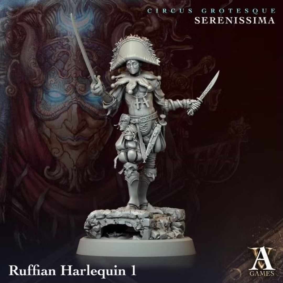 Circus Grotesque - Ruffian Harlequin 1