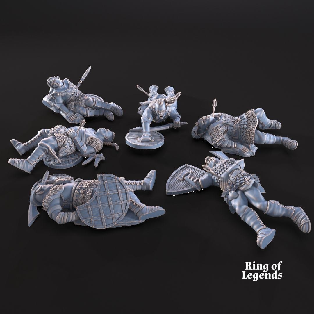 6x Morlok Orc Casualties
