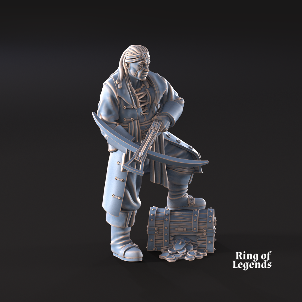 Capitán bucanero de la Bahía Negra - Bucaneros de la Bahía Negra