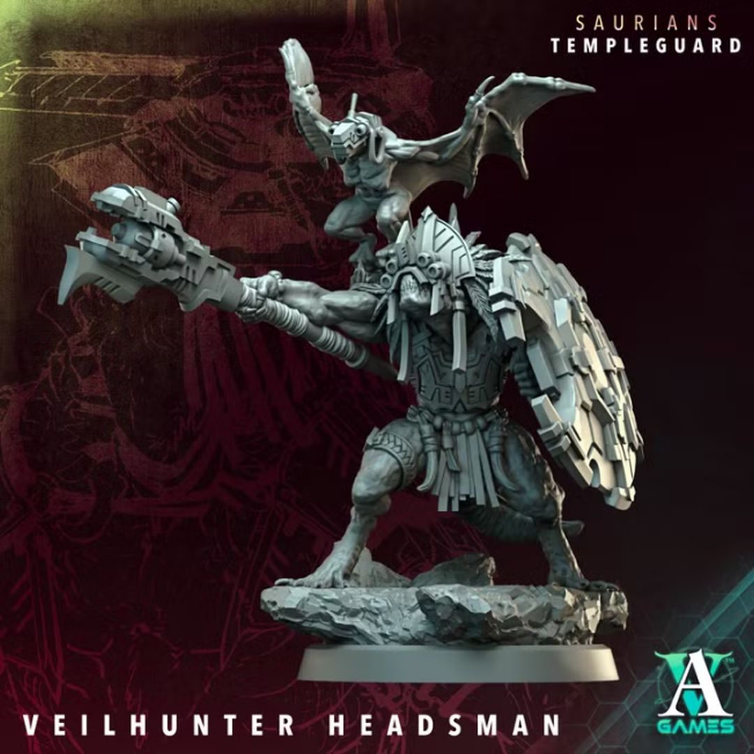 Saurians - Veilhunter Headsman