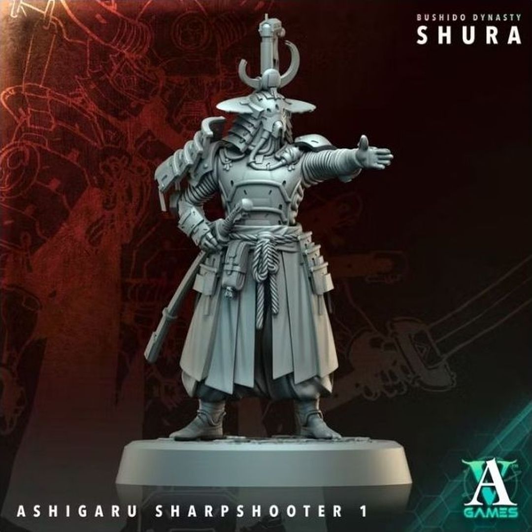 Bushido Dynasty - Ashigaru Sharpshooter 1