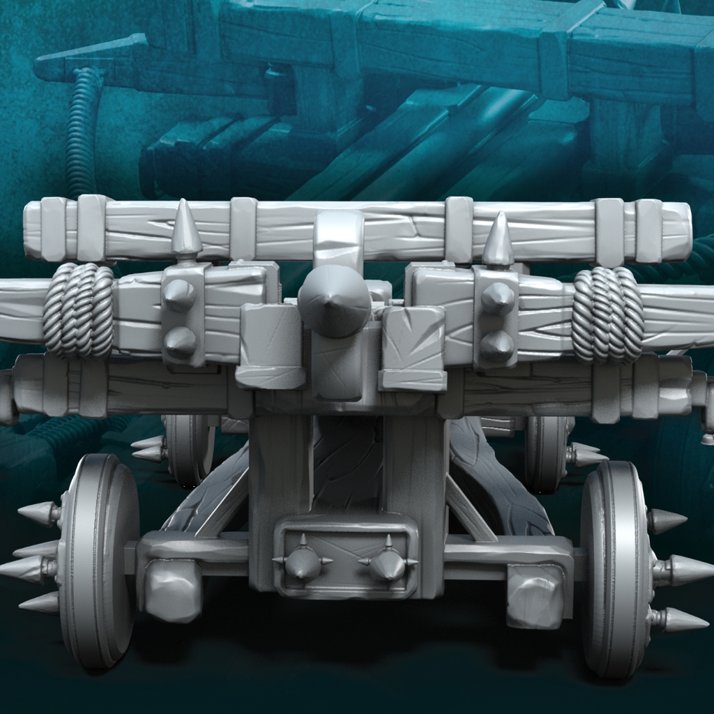 Ballista with 3 Blood-Handed Orcs