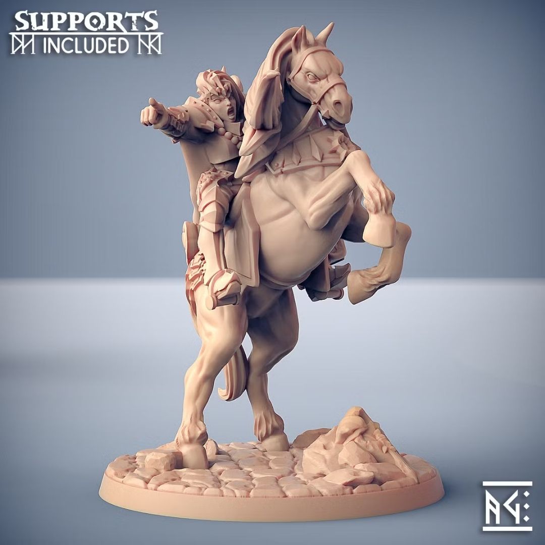 Fighters Guild - Morgana on Warhorse