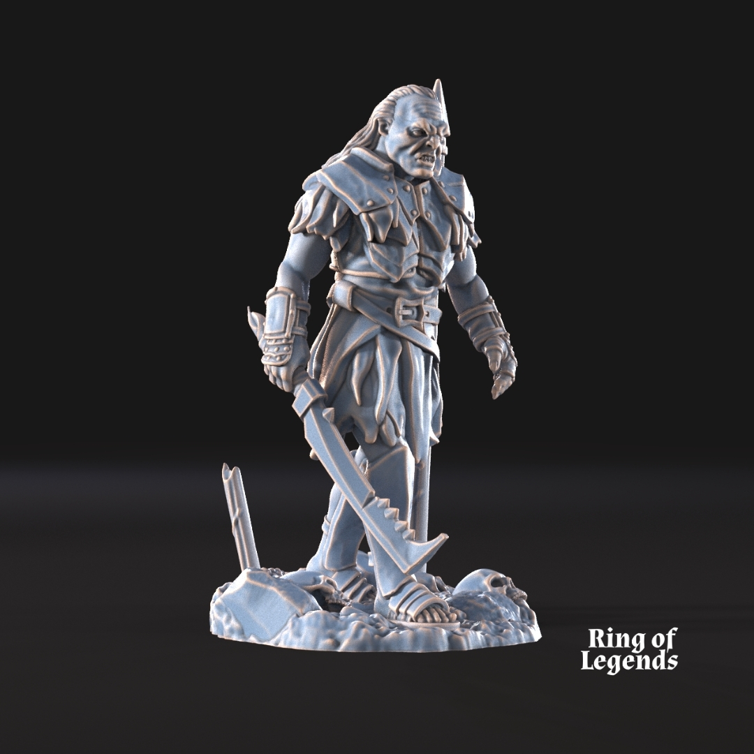 Blood-Handed Orcs Urgul the Captain