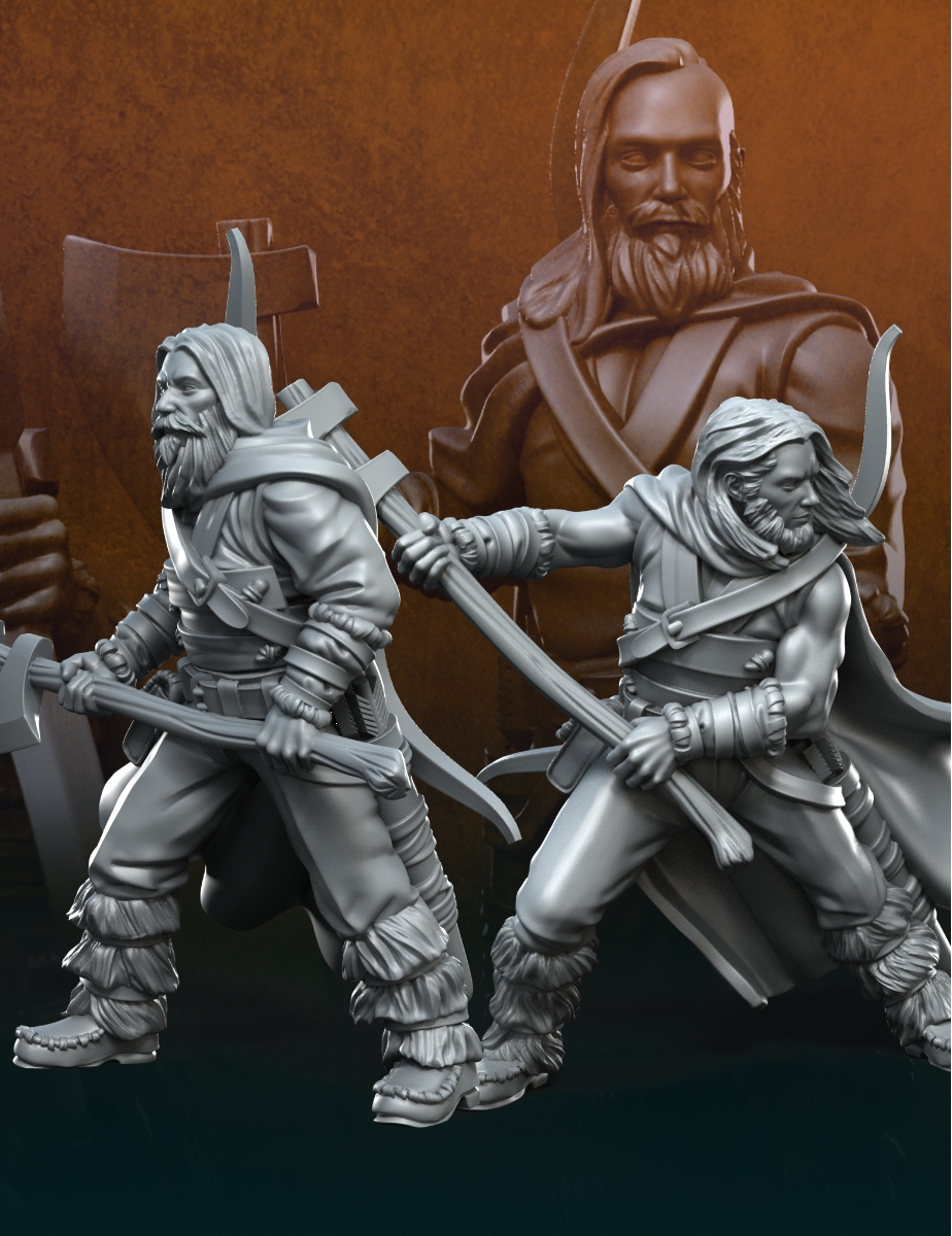 6x Bearmen on foot