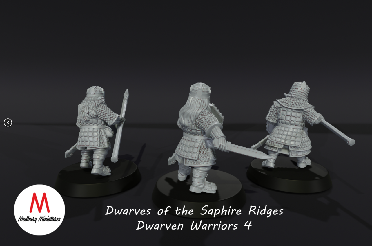 Dwarves of the Saphire Ridges Dwarf Warriors 4