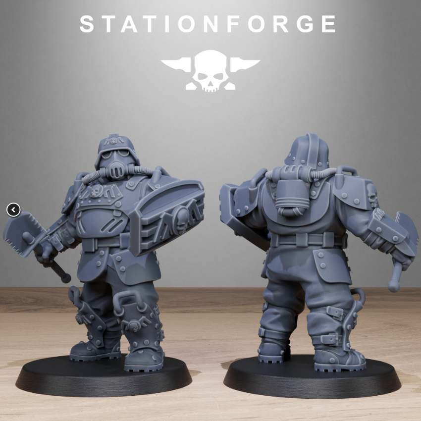 GrimGuard Armored Mutants