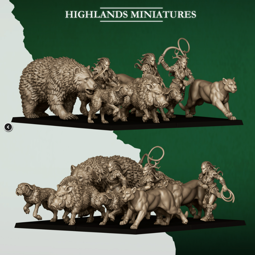Feral Animals and Beastamers