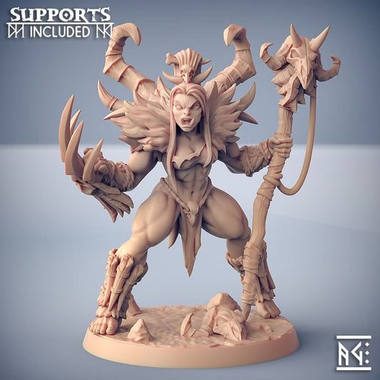 Orc Barbarians - Vesdra the Shaman