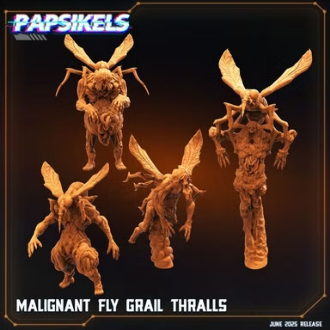 Malignant Fly Grail Thralls (4 Minis)