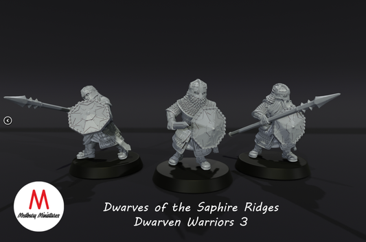 Dwarves of the Saphire Ridges Dwarf Warriors 3