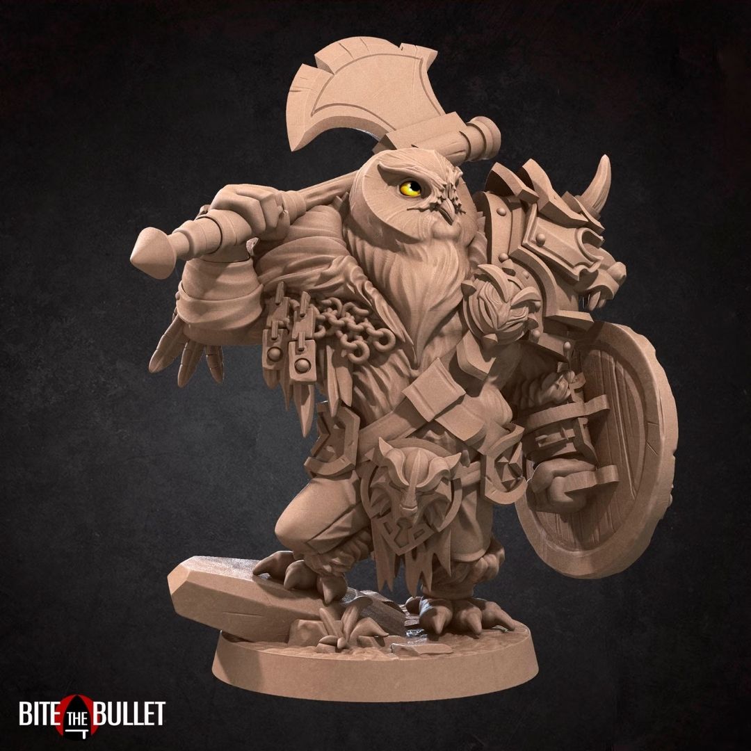 Owlfolk Barbarian