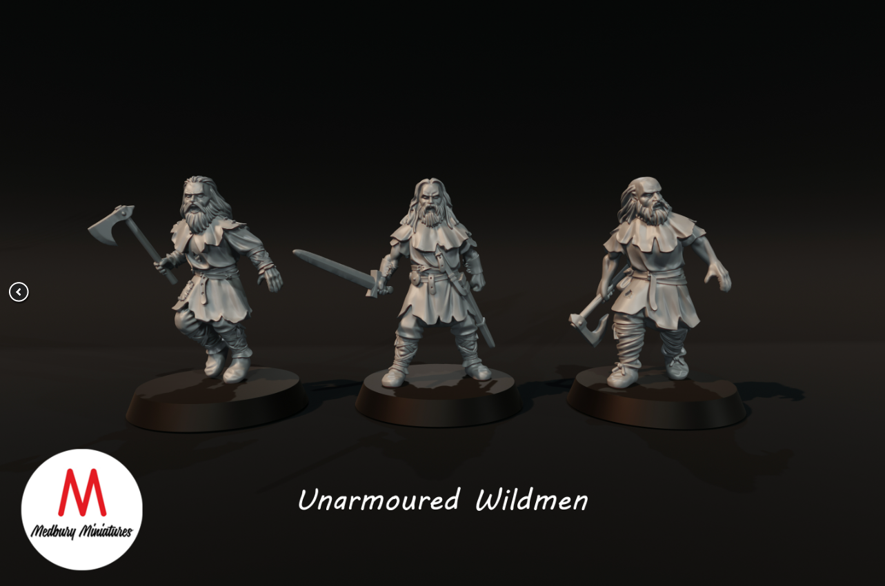 Unarmoured Wildmen