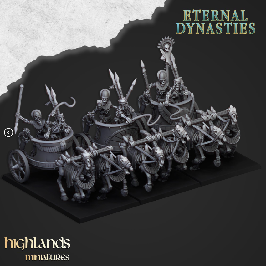 Ancient Skeletal Chariots