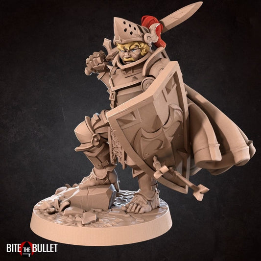 Halflings - Sir Oswan the Halfling Paladin