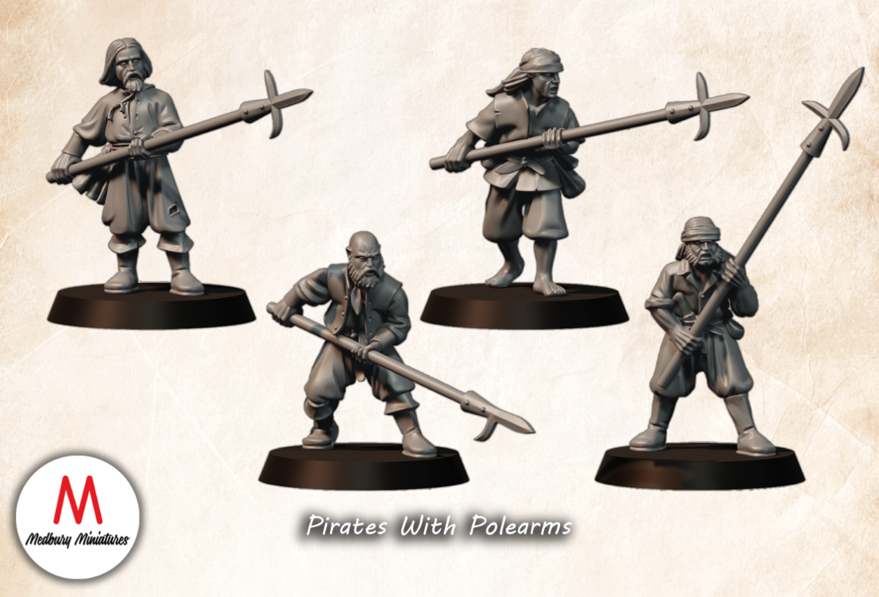 Pirates With Polearms