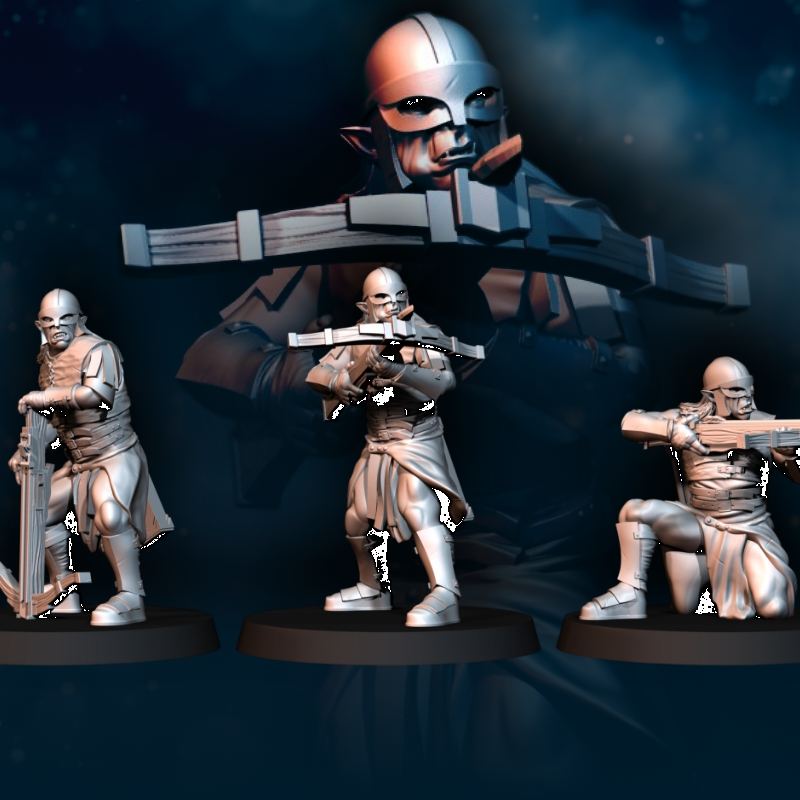 6x Blood-handed orcs with crossbow