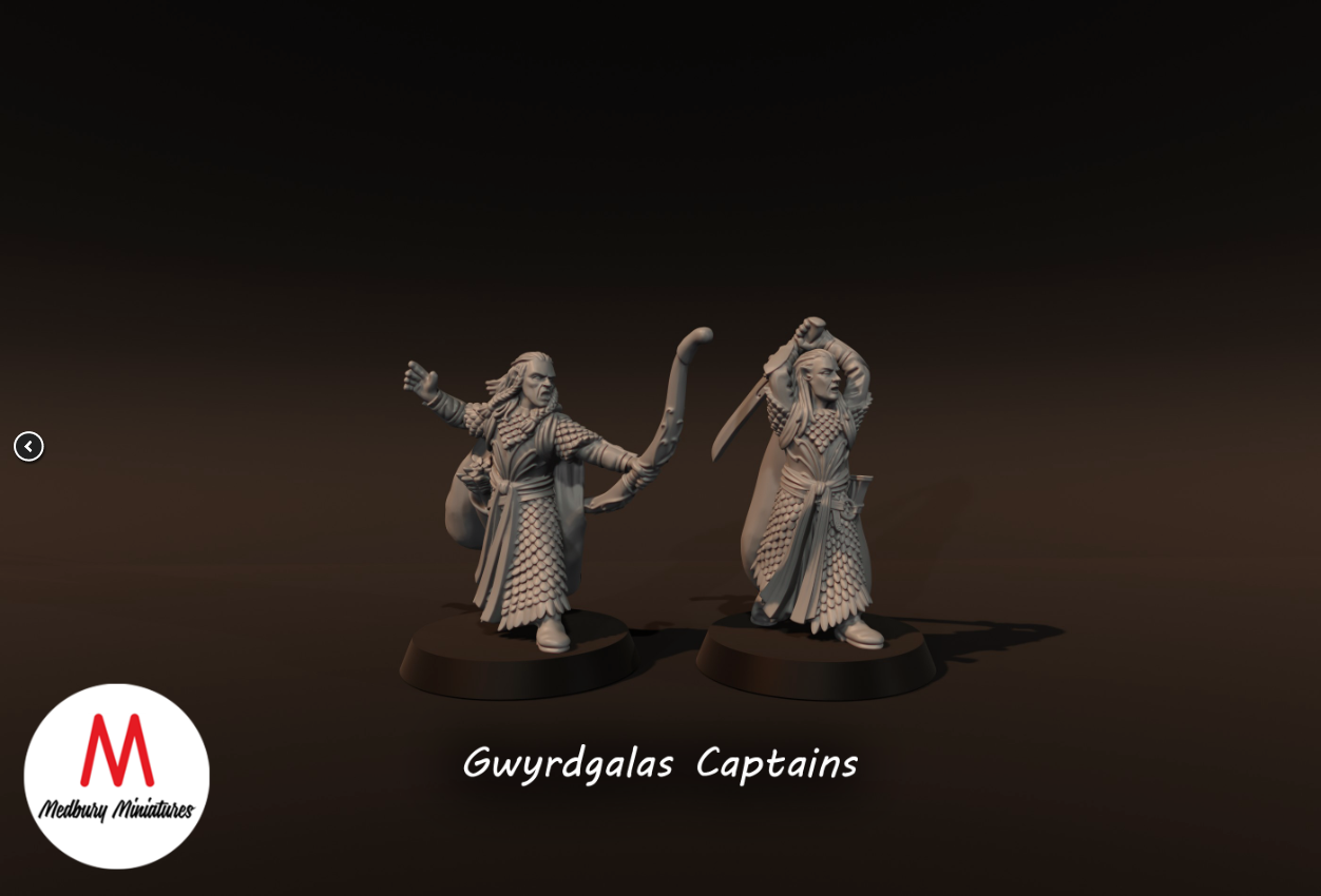 Gwyrdgalas Captains