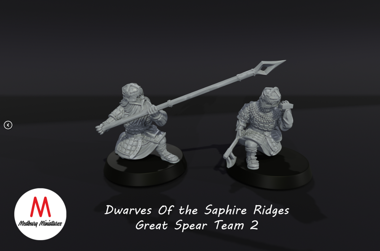 Dwarves of the Saphire Ridges Great Shield Team 2