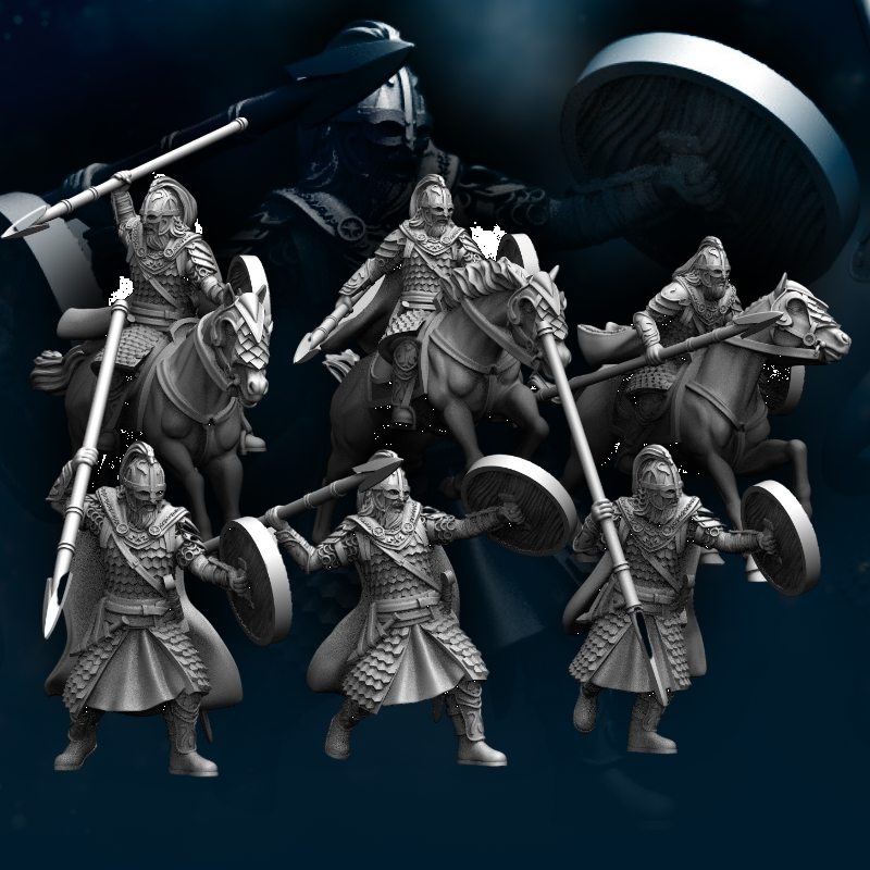 West Human Royal Guard mtd and foot