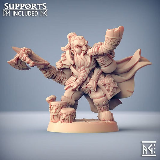 Dwarven Defender - Flokir the Skald