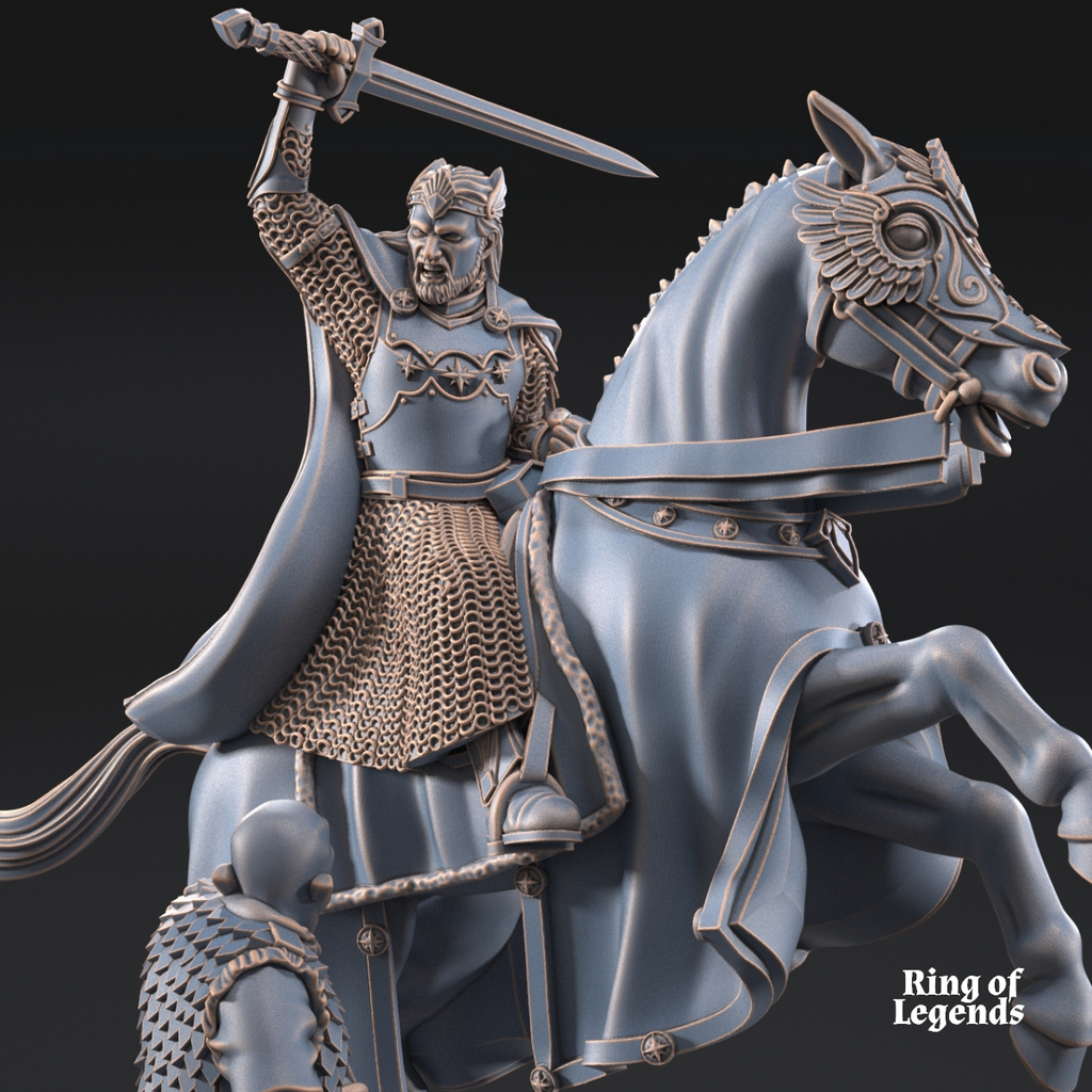 High King of Grey Castle mtd and foot