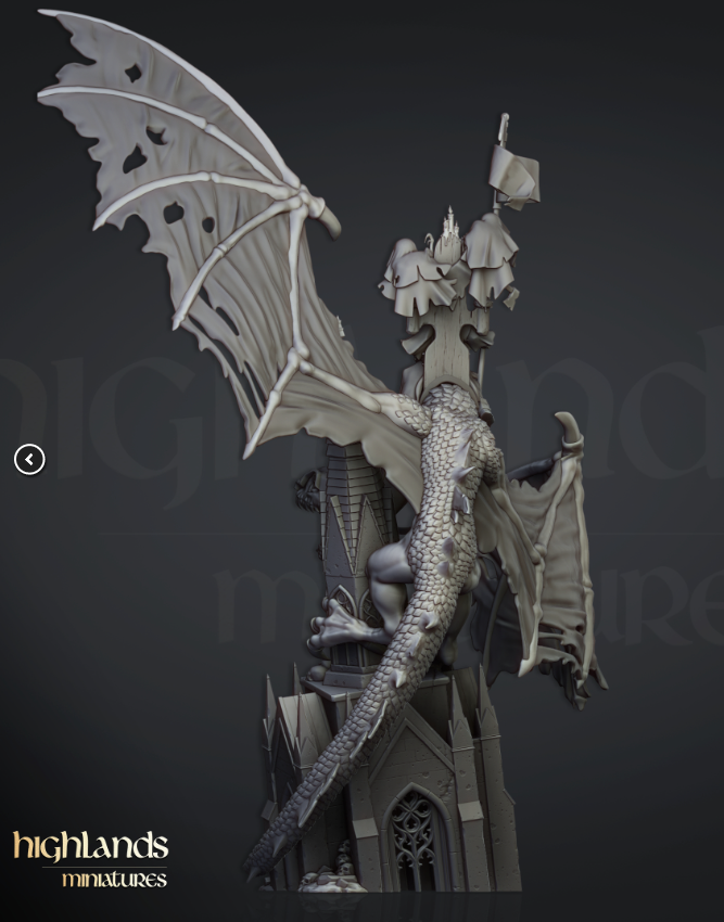 Ezekiel, Lord Necromancer on Flying Monster