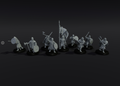 saxon Huscarls + command team x9 (presupported)