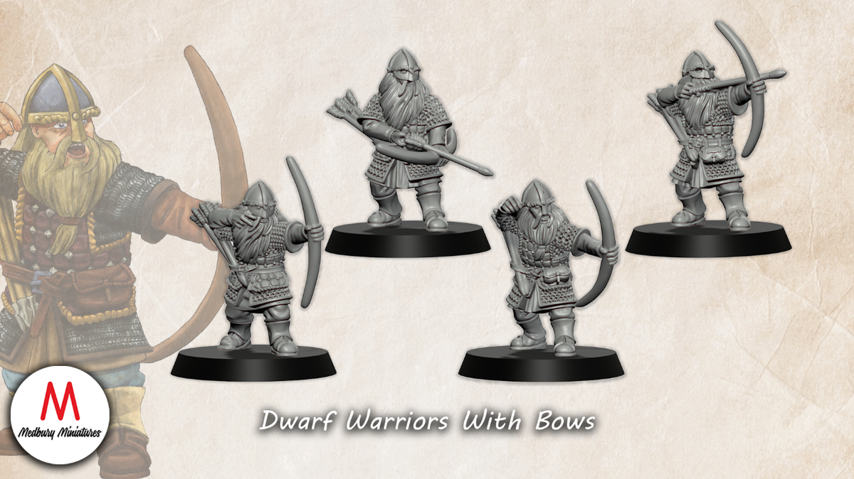 Dwarf Warriors With Bows