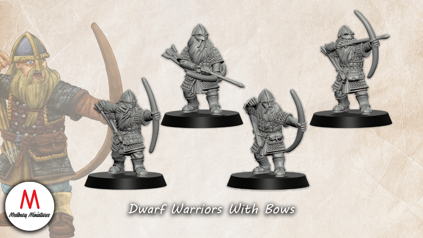 Dwarf Warriors With Bows
