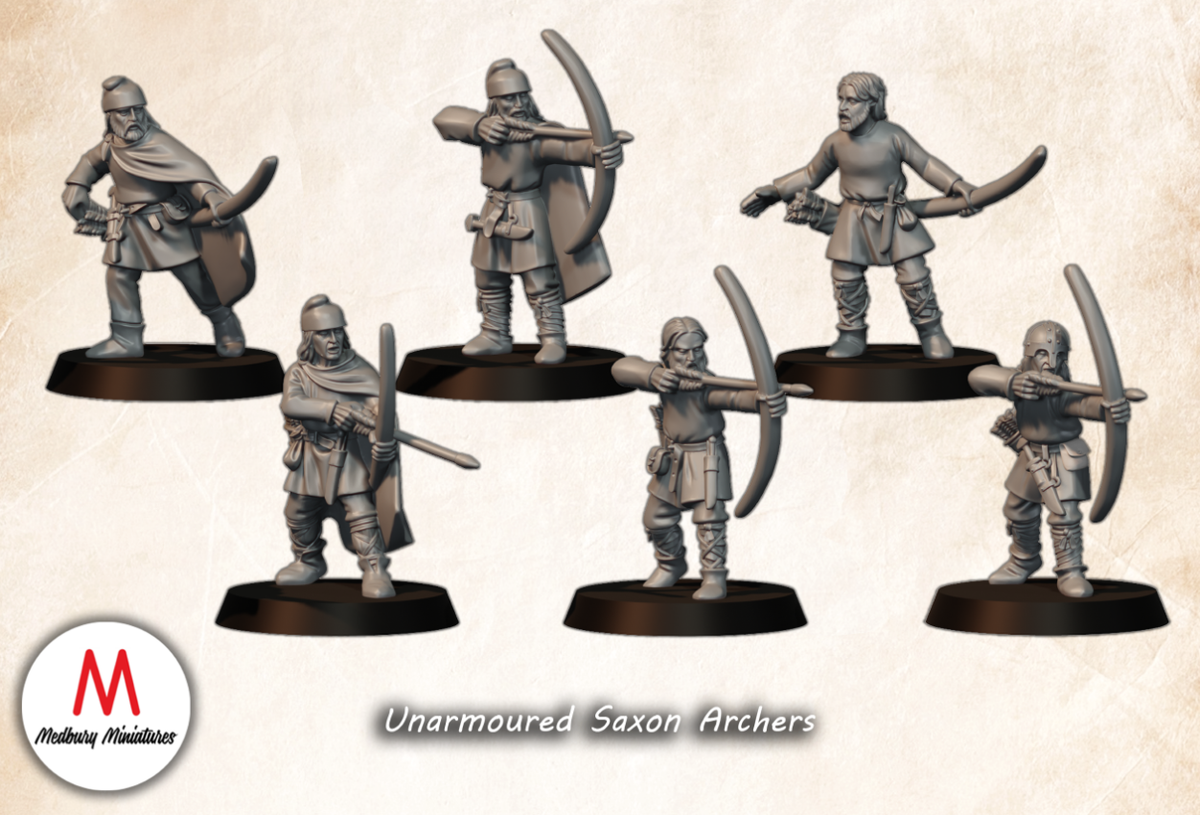 Unarmoured Saxon Archers
