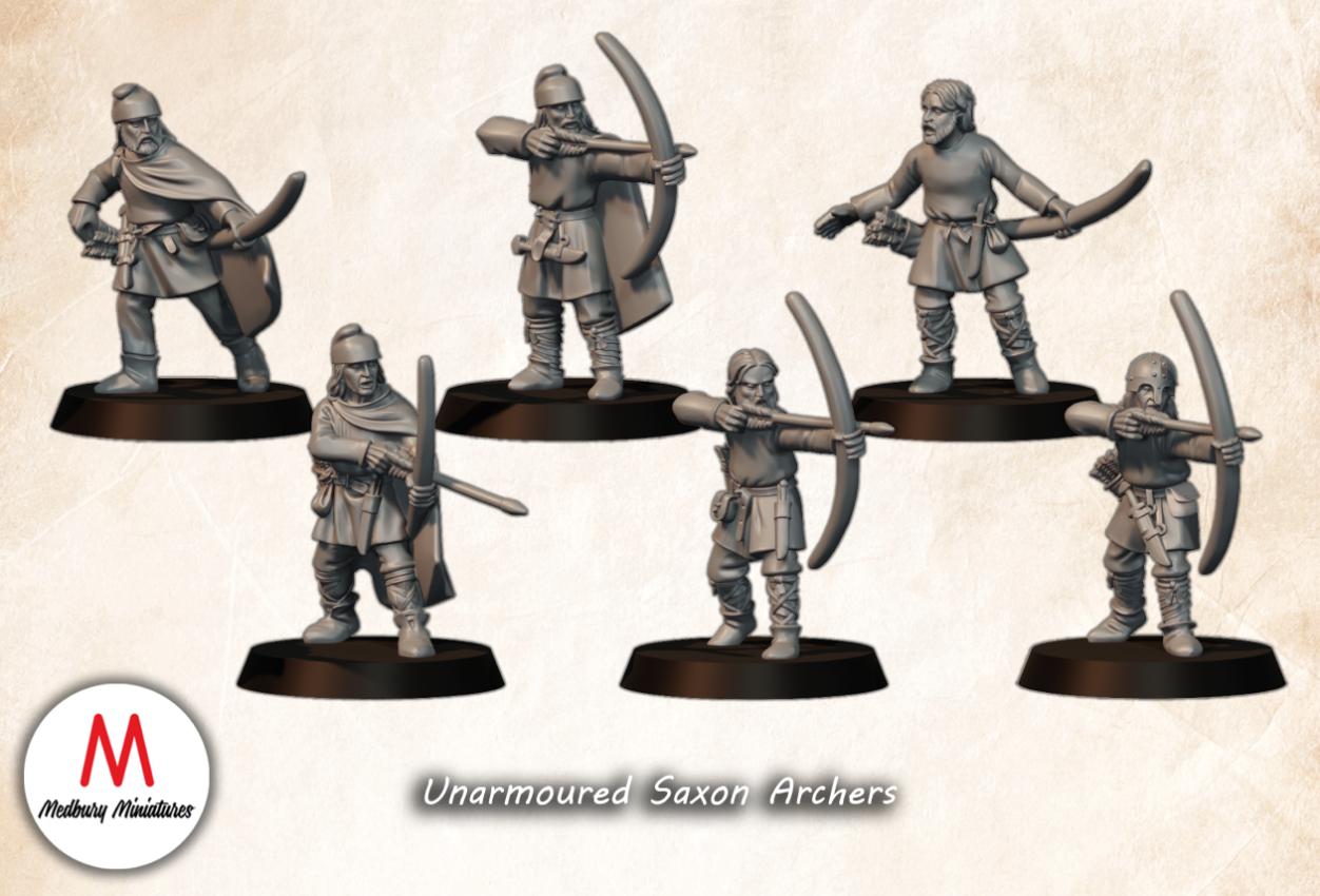 Unarmoured Saxon Archers