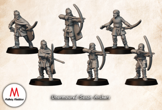 Unarmoured Saxon Archers