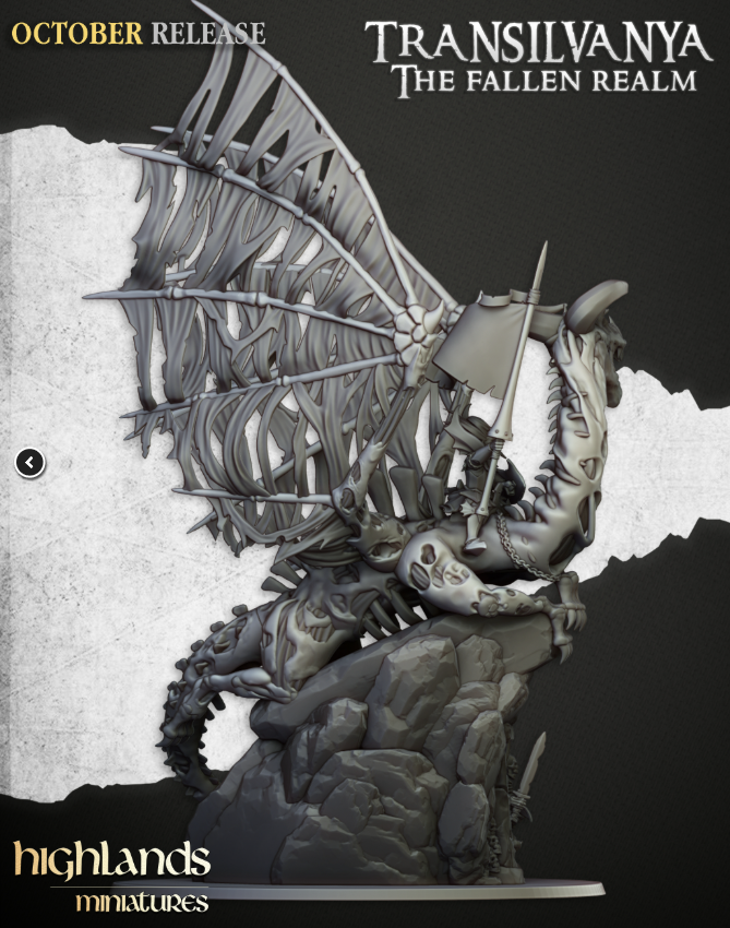 Vampire Lady on Zombie Dragon