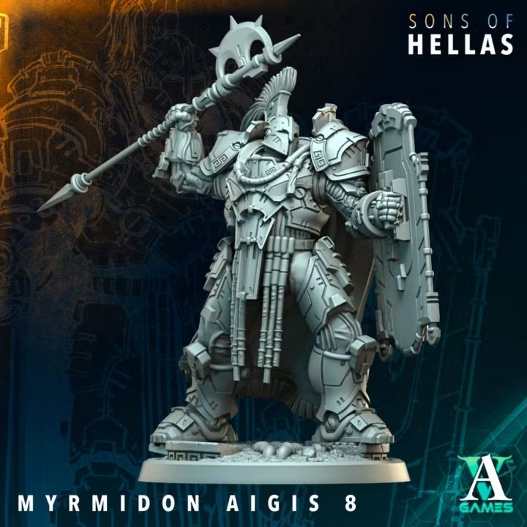 Sons of Hellas - Myrmidon Aigis 8