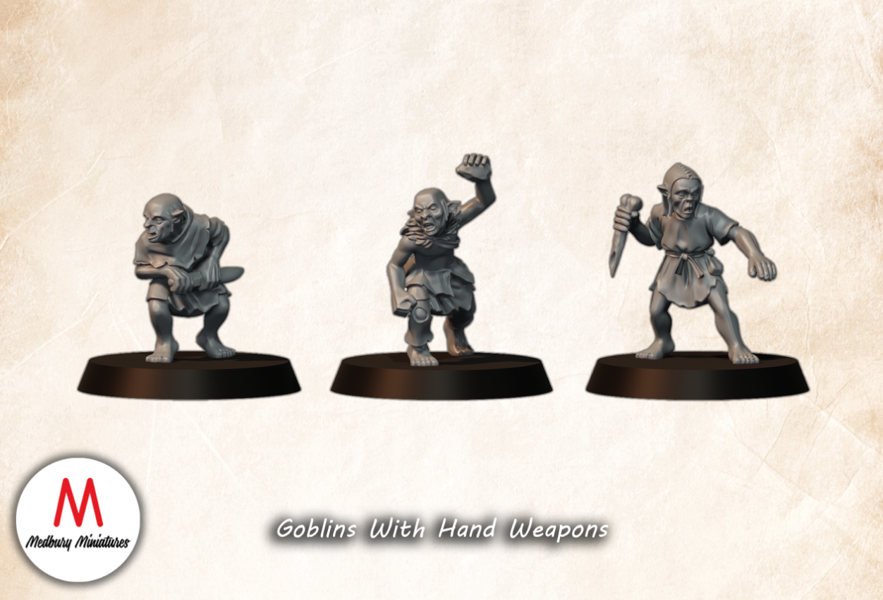 Goblins With Hand Weapons