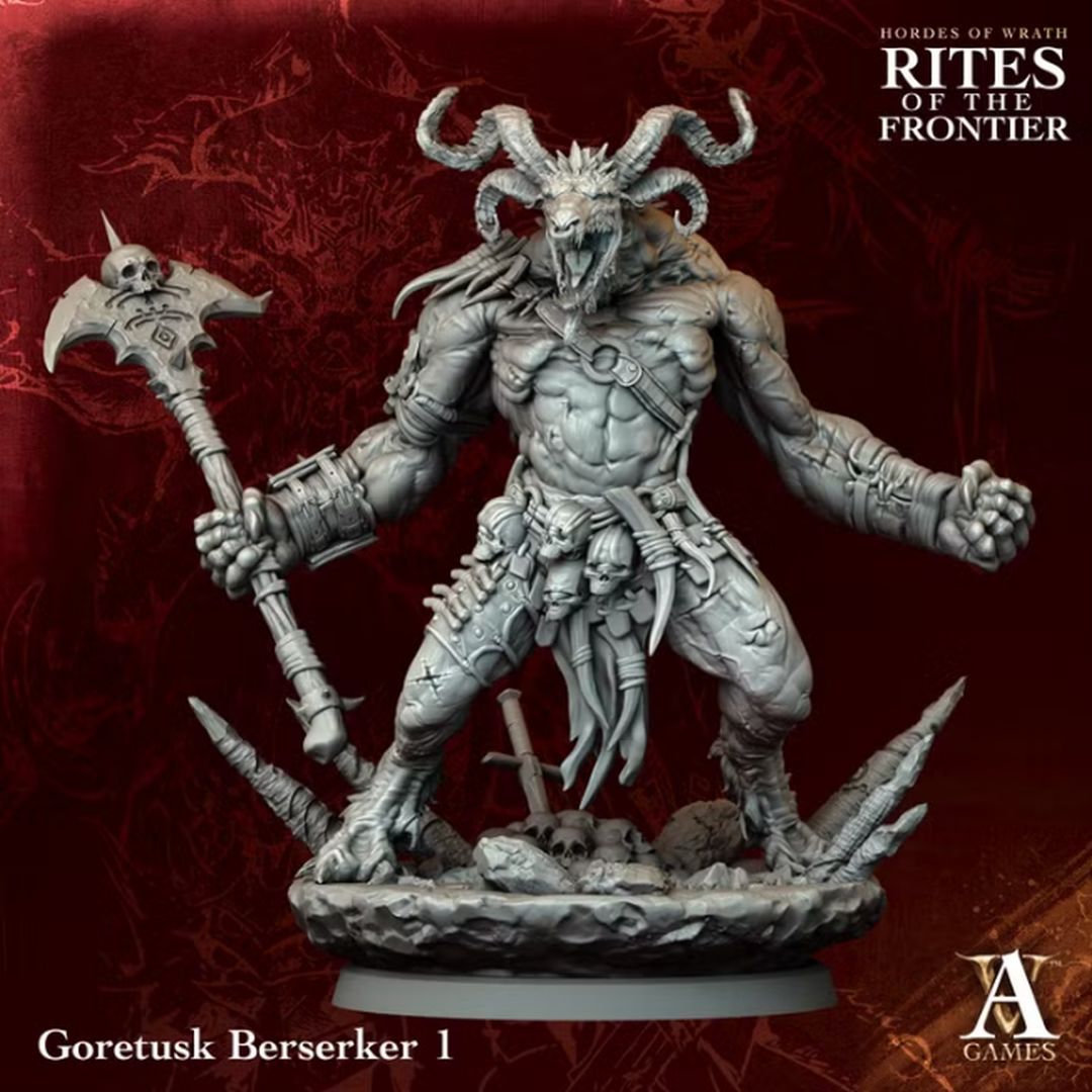 Hordes of Wrath - Goretusk Berserker 1