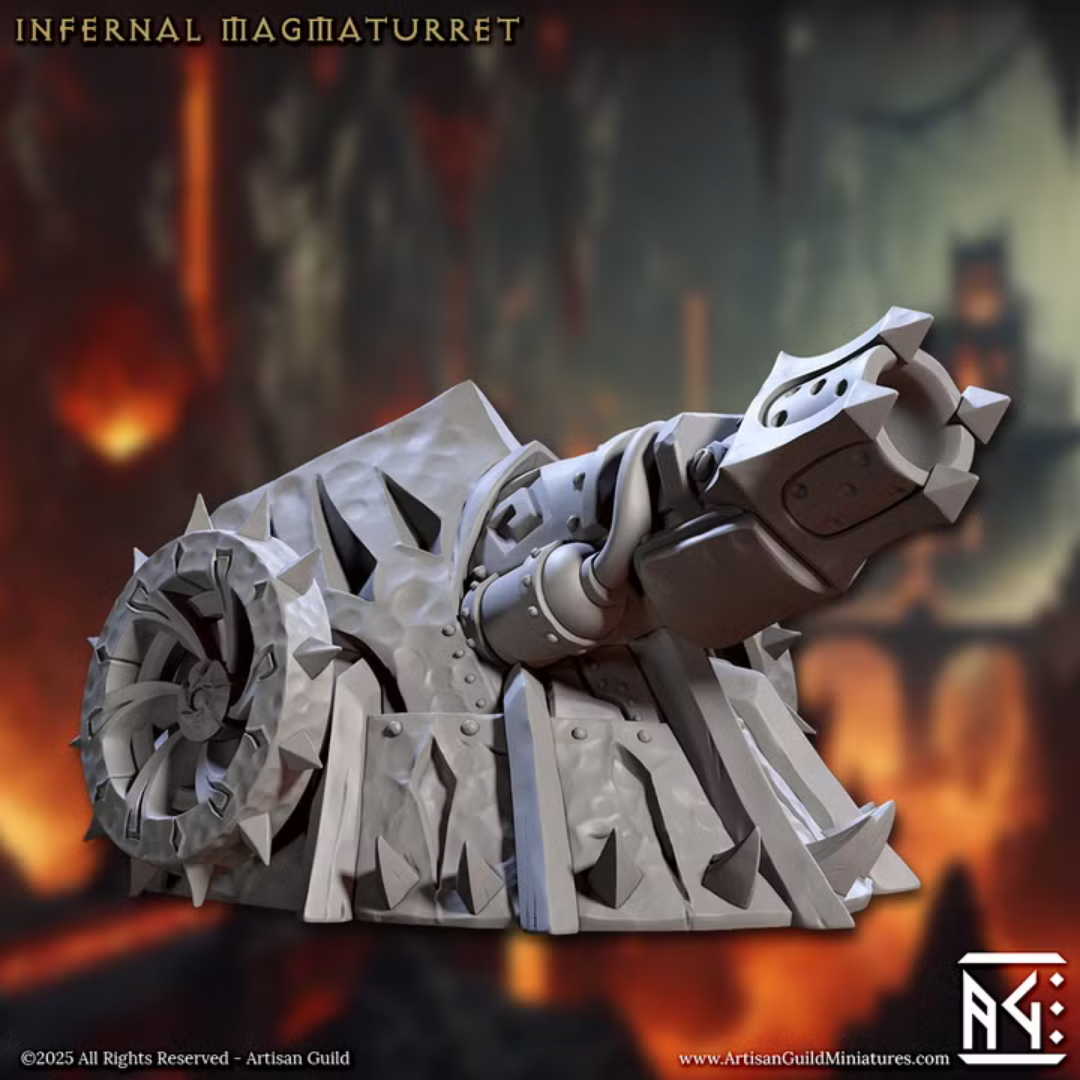 Magmaforged Dwarves - Infernal Magmaturret