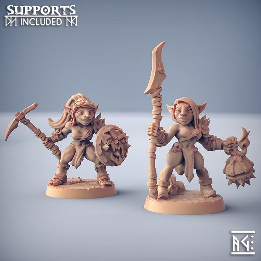 Sparksoot Goblin - Ladies (2 Minis)