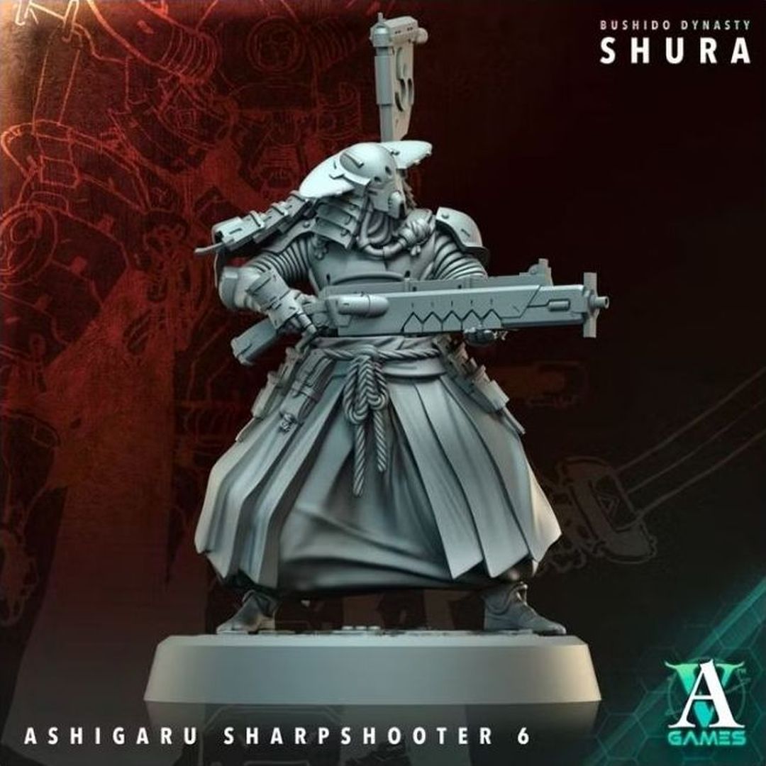 Bushido Dynasty - Ashigaru Sharpshooter 6