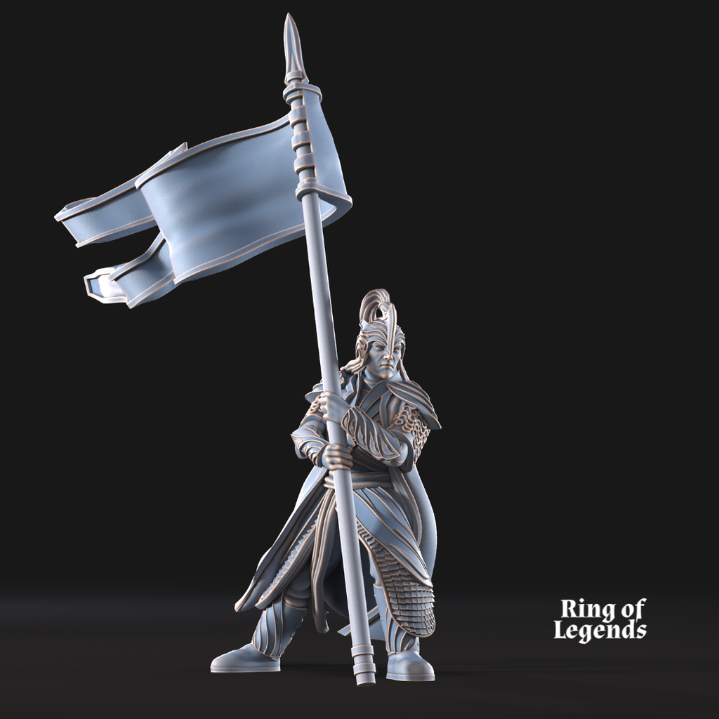 Royal Guard Banner - Galanthir Elves